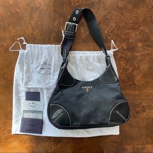 RARE Prada Tracolla Handbag Nero